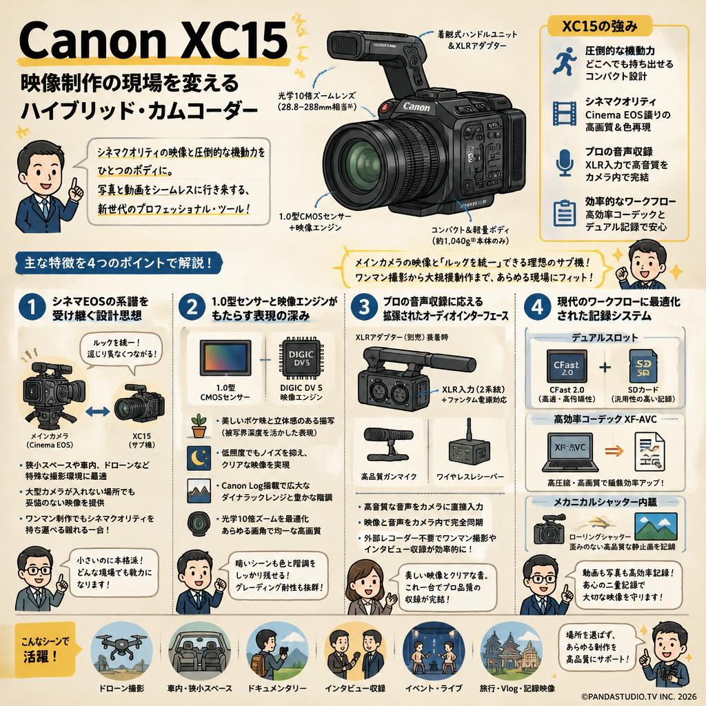 Canon XC15 概要