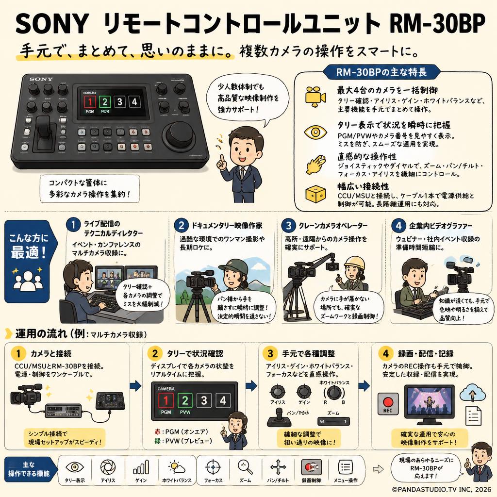 SONY リモートコントロールユニット RM-30BP おもな対象のお客様