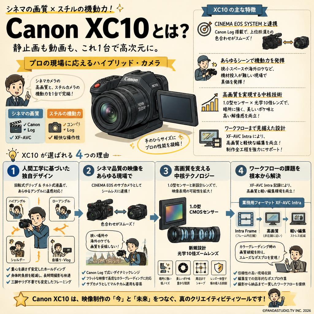 Canon XC10 概要