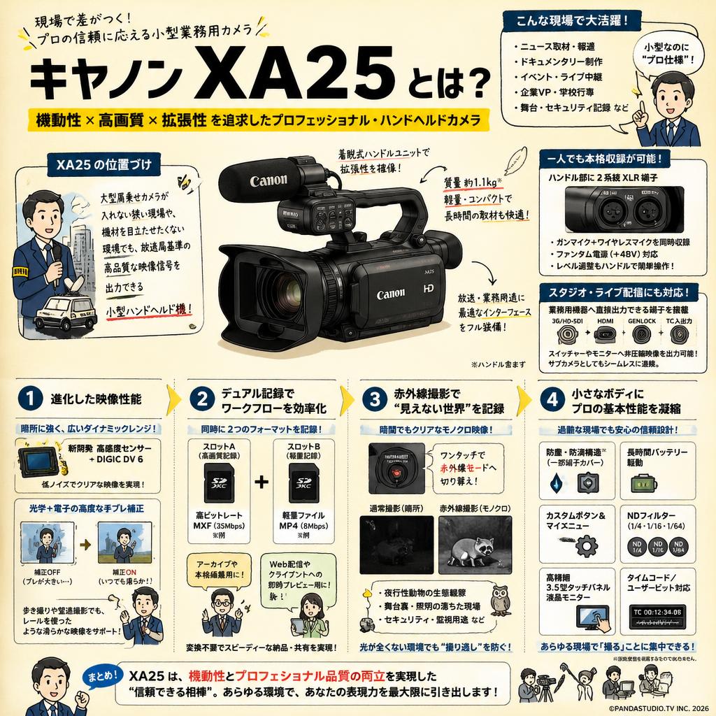 Canon XA25 概要