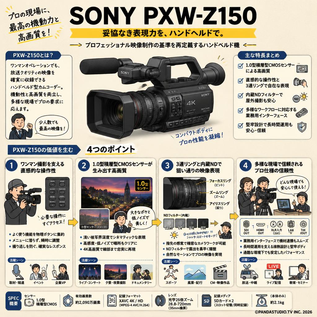SONY PXW-Z150 概要