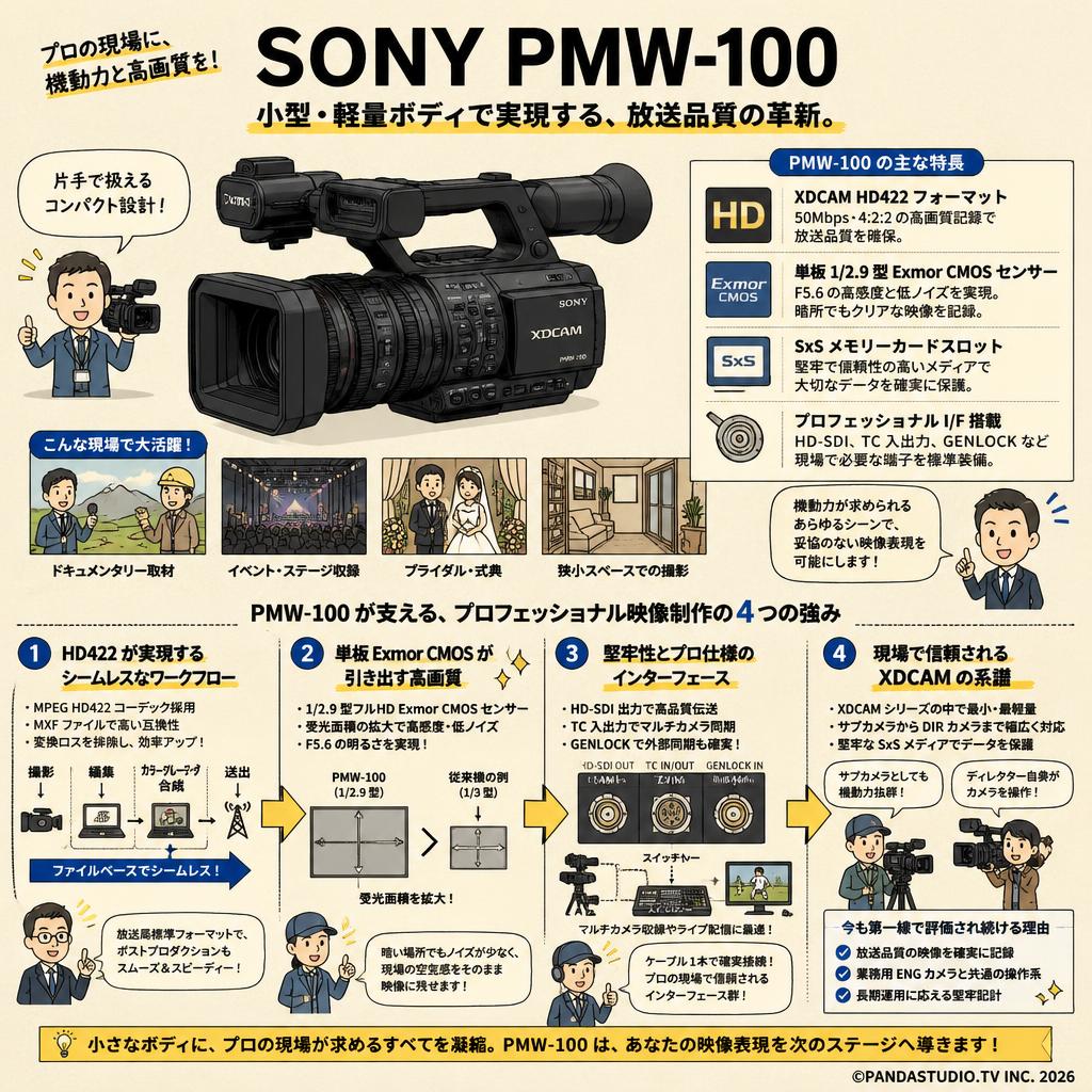 SONY PMW-100 概要