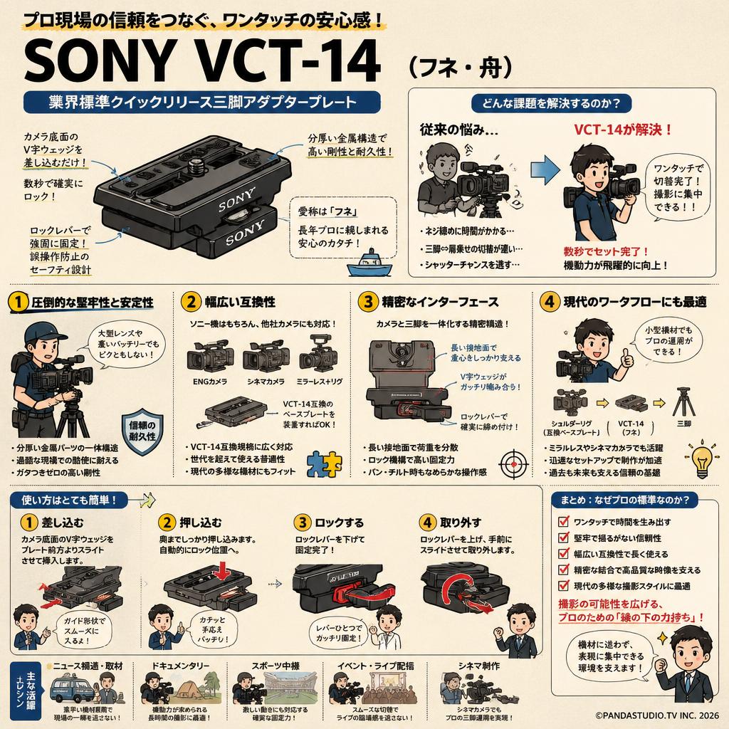 SONY VCT-14(フネ・舟) 概要