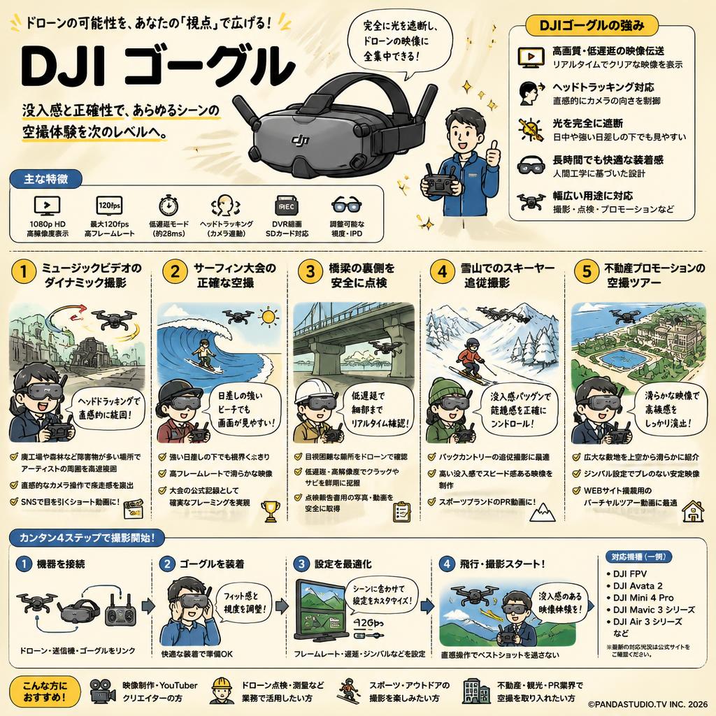 DJI Goggles 用途