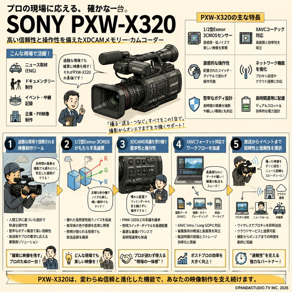 SONY PXW-X320 概要