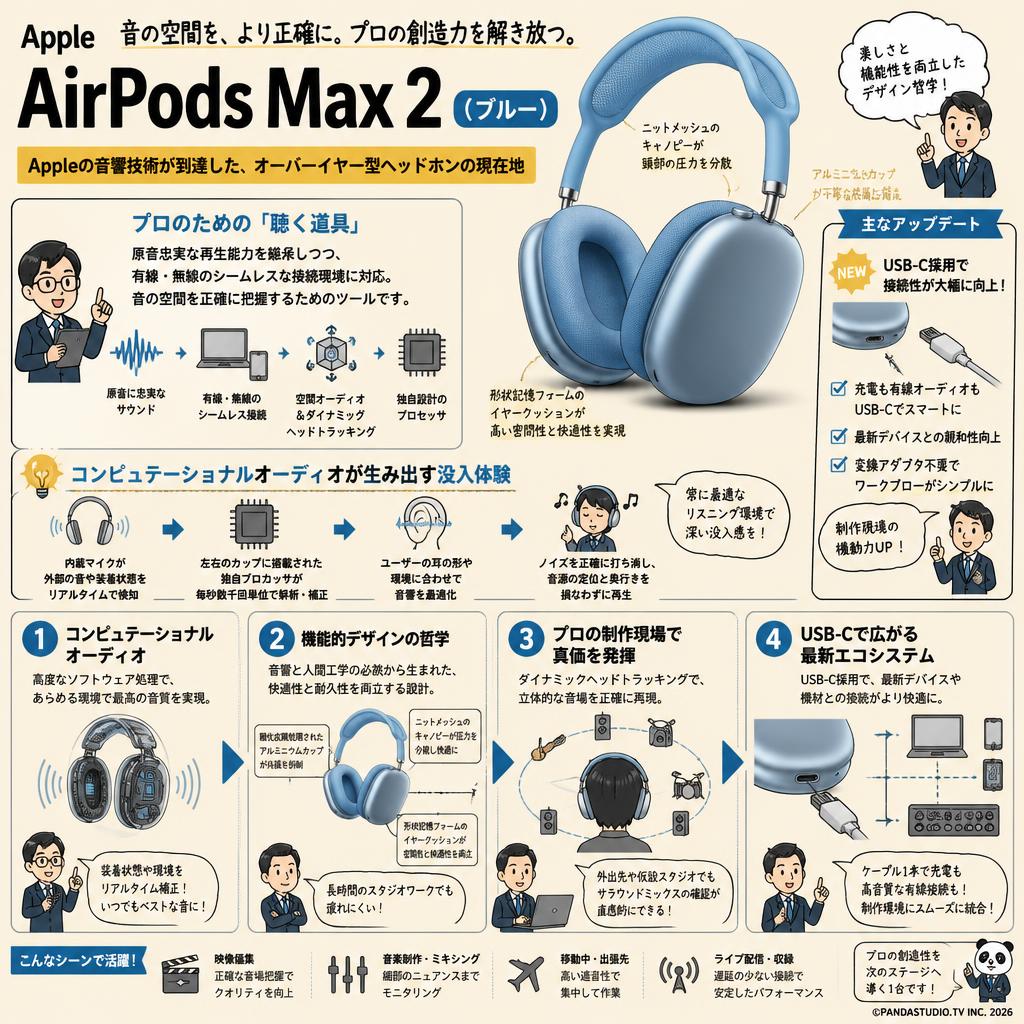 Apple AirPods Max 2 (ブルー) 概要