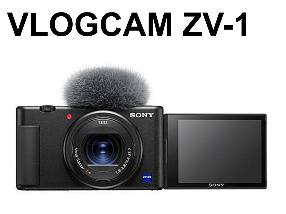 SONY VLOGCAM ZV-1 Vlog撮影向けデジタルカメラ | パンダ