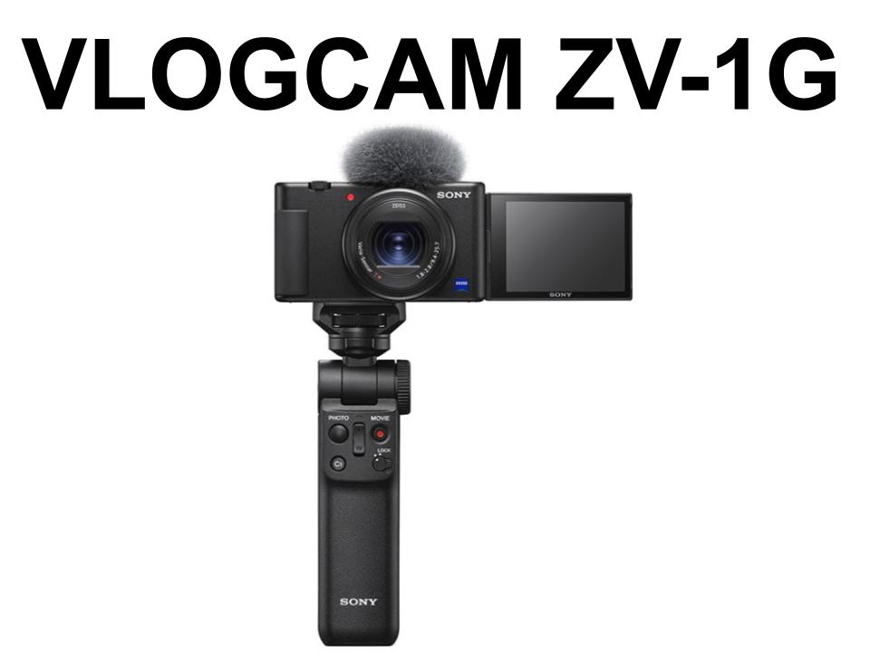 SONY VLOGCAM ZV-1G Vlog撮影向けデジタルカメラ シューティンググリップキット