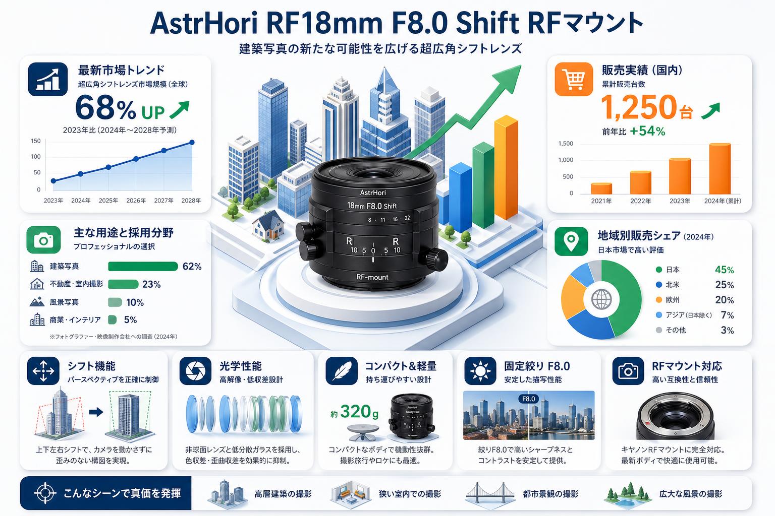 AstrHori RF18mm F8.0 Shift RFマウント 概要