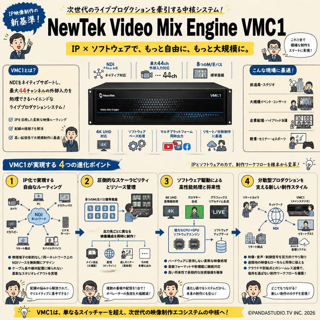 NewTek Video Mix Engine VMC1 概要