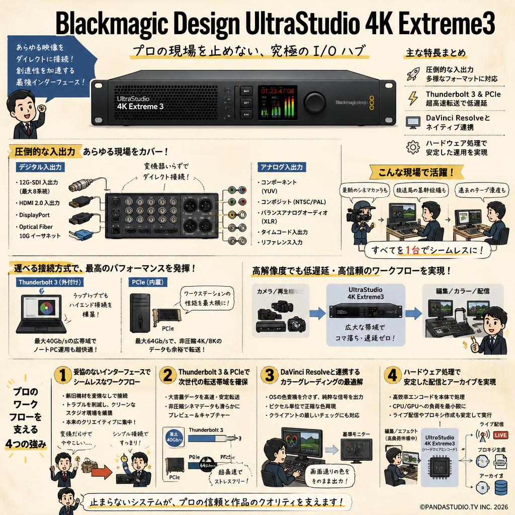 Blackmagic Design UltraStudio 4K Extreme3 概要