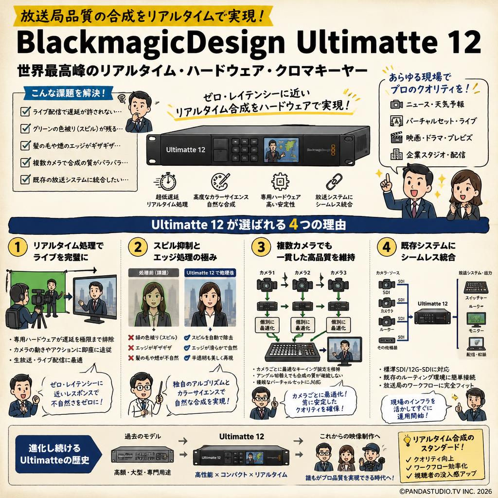 BlackmagicDesign Ultimatte 12 概要