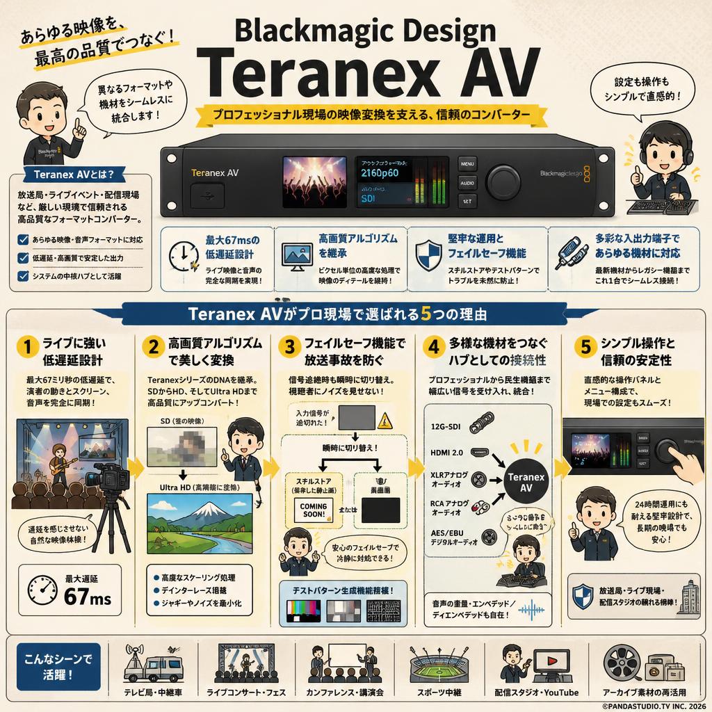 Blackmagic Design Teranex AV 概要
