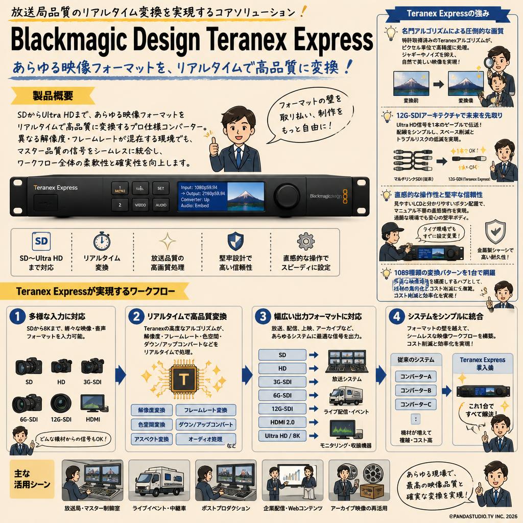 Blackmagic Design Teranex Express 概要