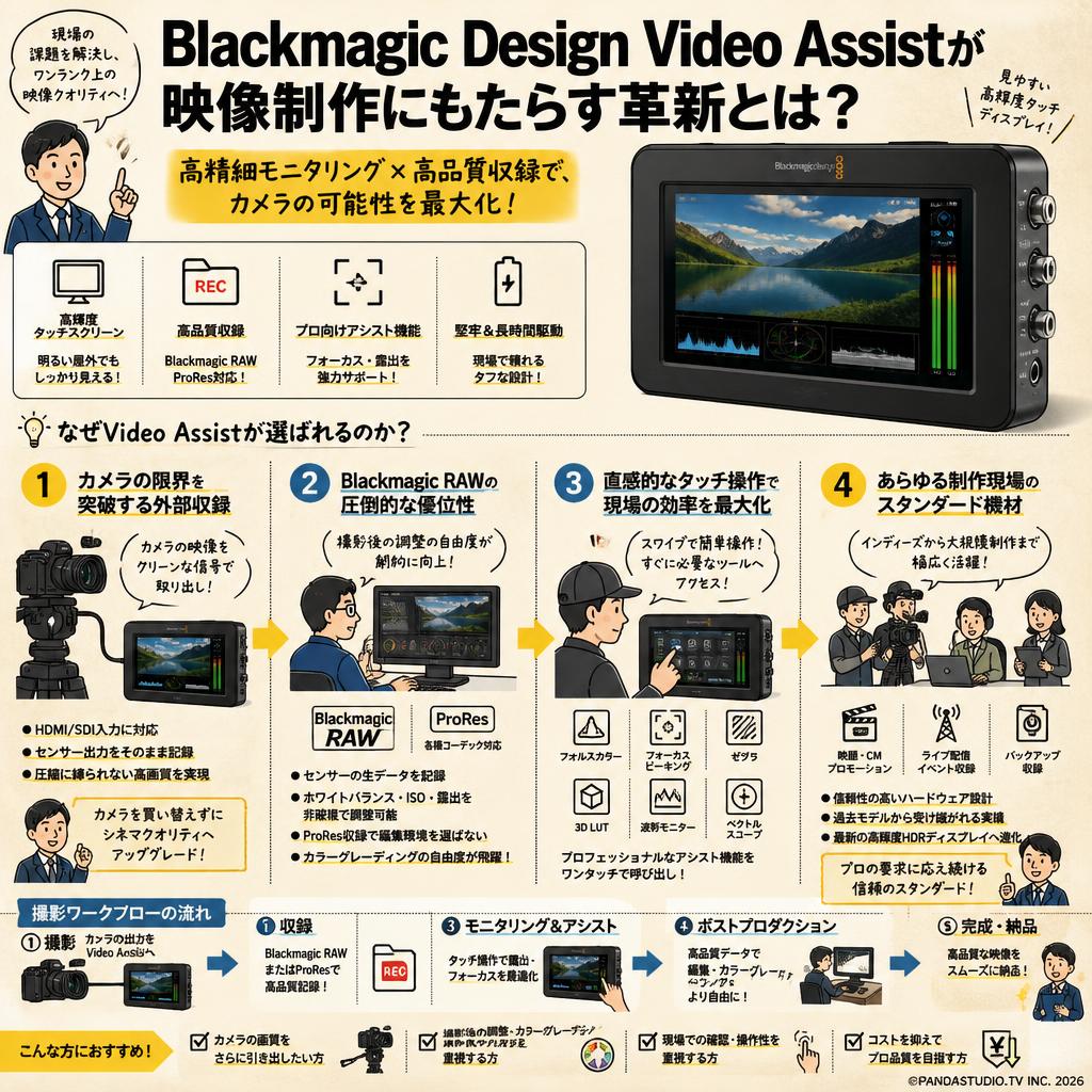 Blackmagic Design Video Assist 概要
