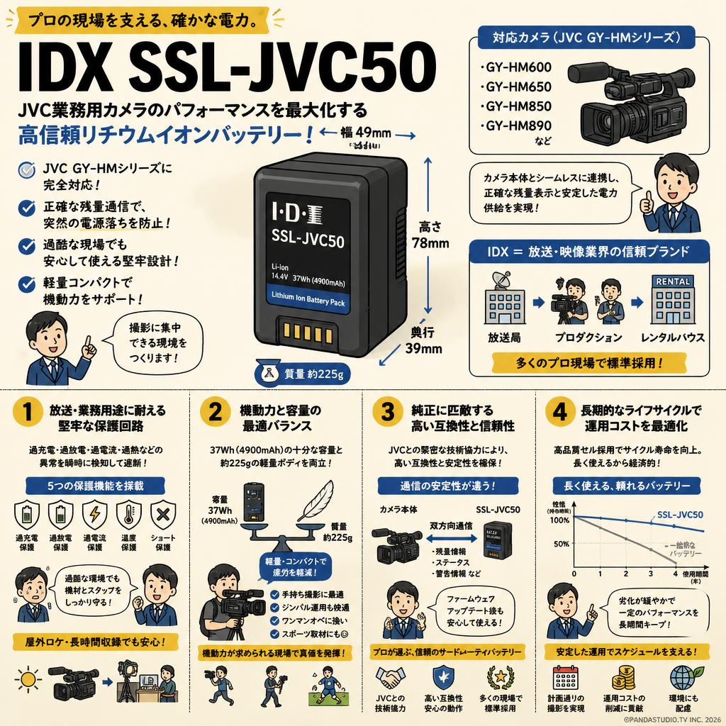 IDX SSL-JVC50 概要