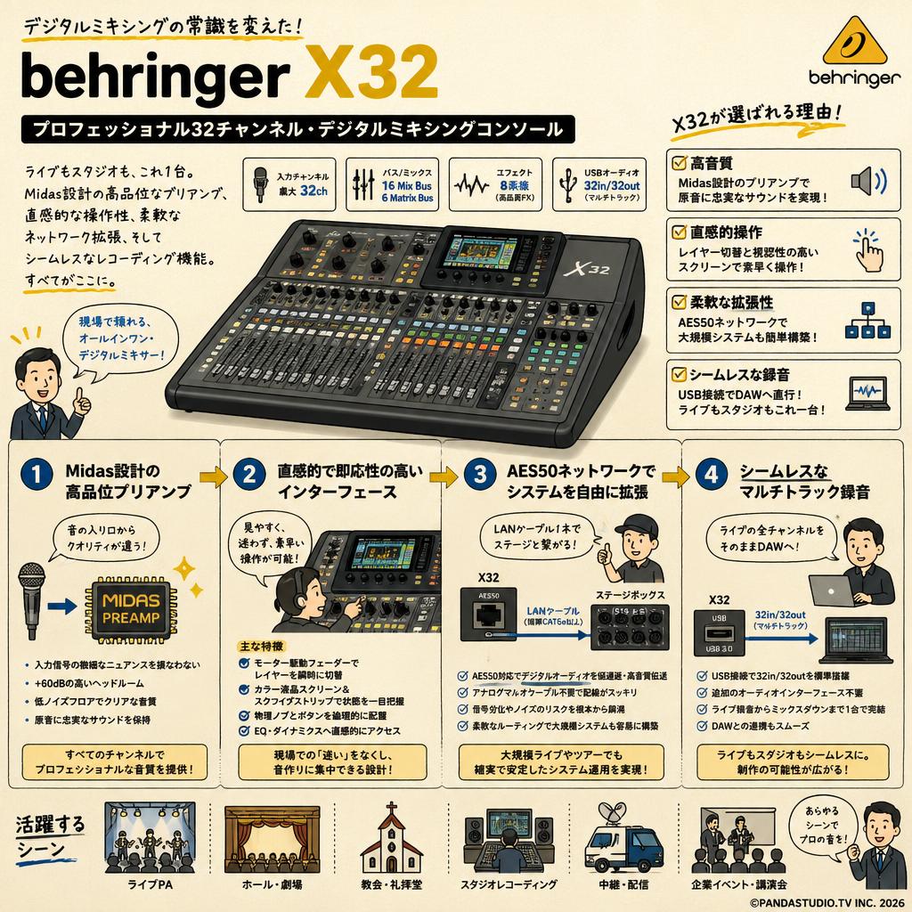 behringer X32 概要