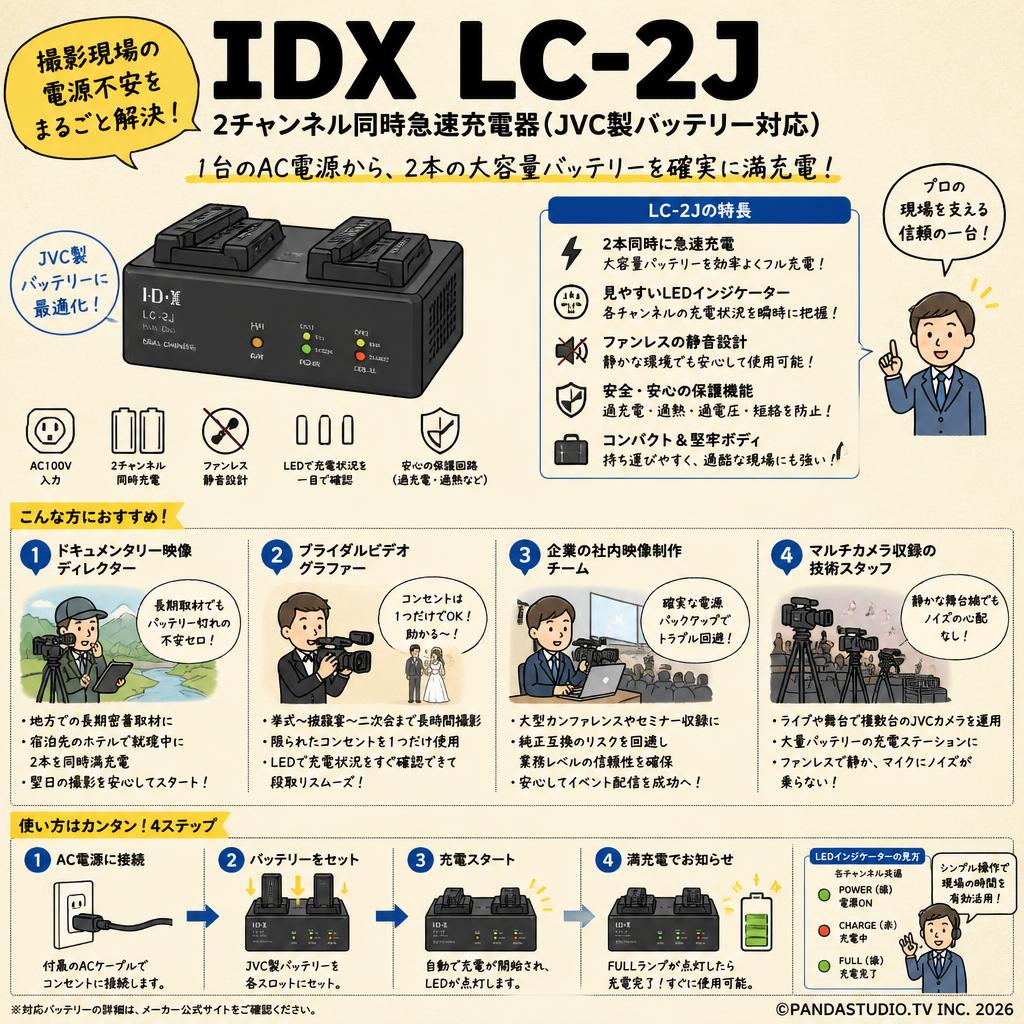 IDX LC-2J おもな対象のお客様