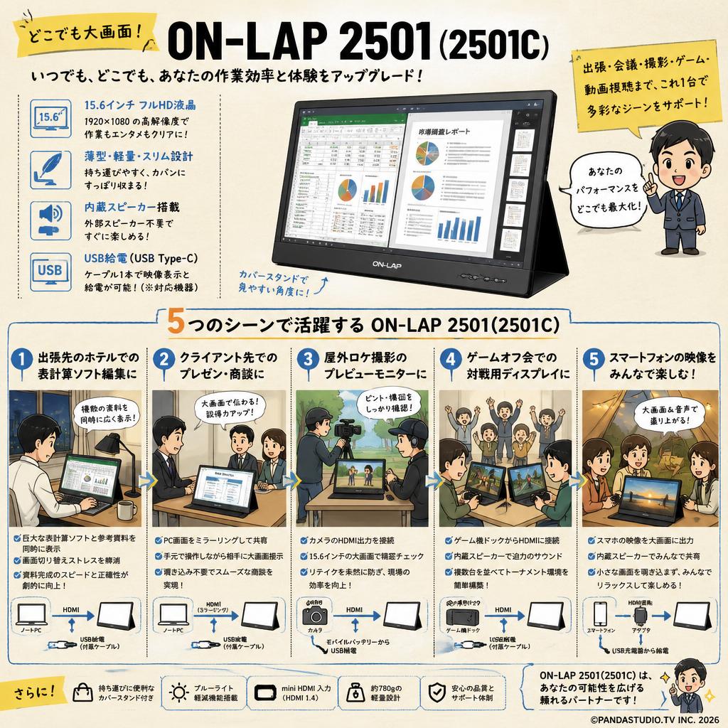 ON-LAP 2501(2501C) 用途