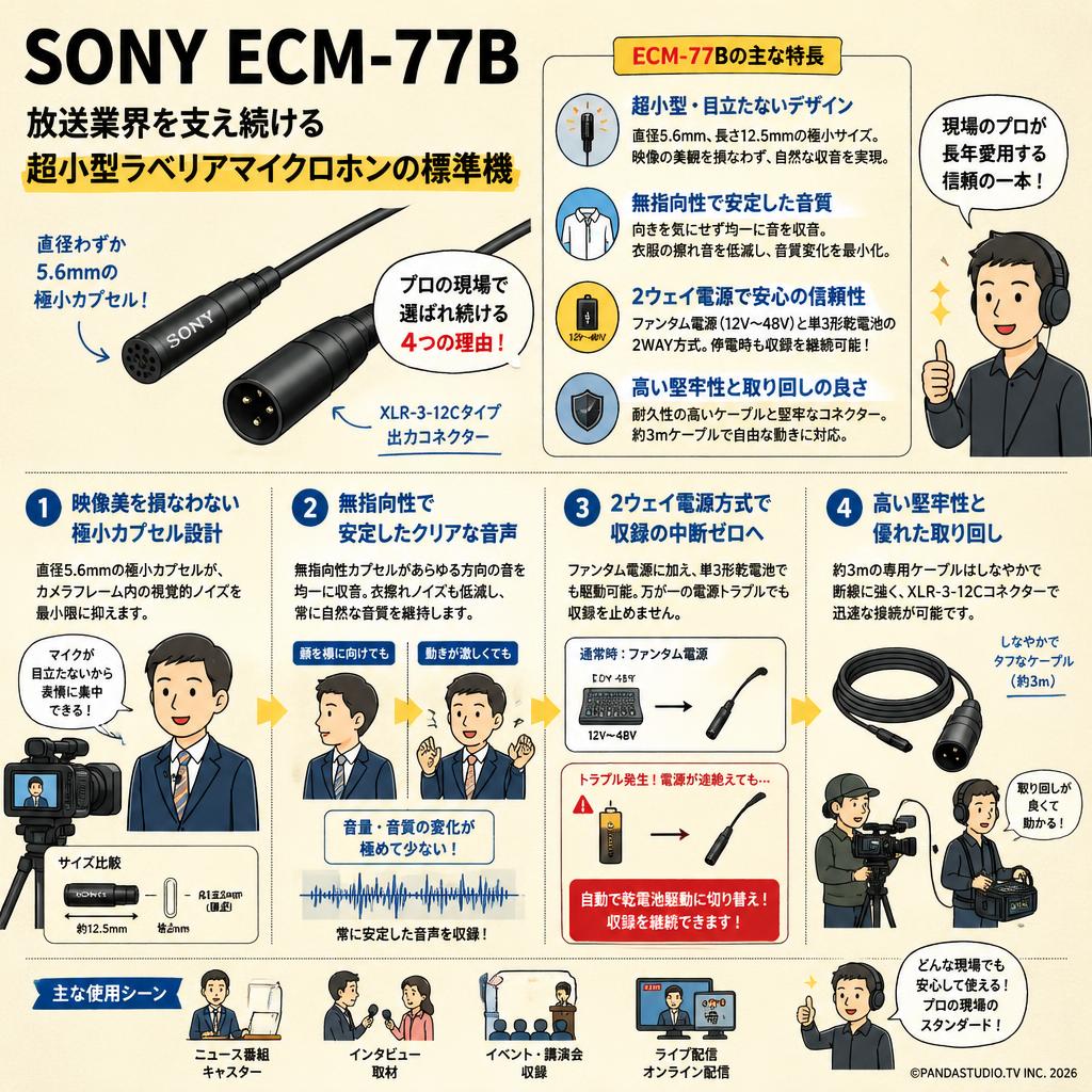 SONY ECM-77B 概要