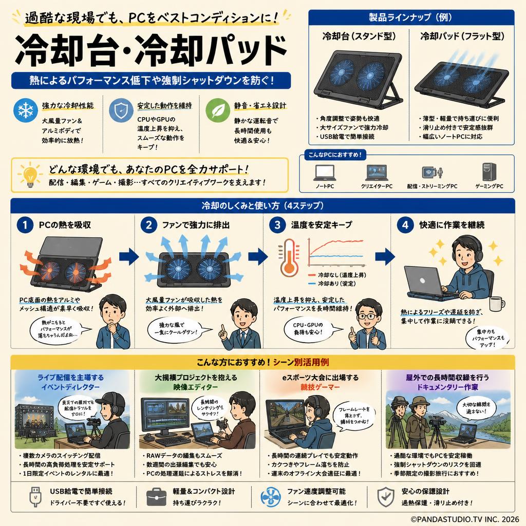 冷却台・冷却パッド おもな対象のお客様