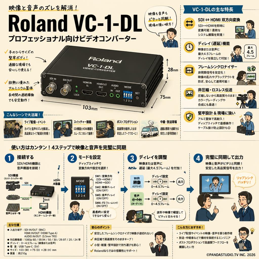 Roland VC-1-DL 概要