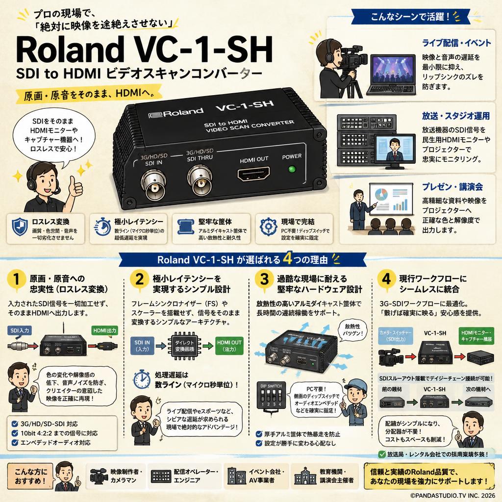 Roland VC-1-SH 概要