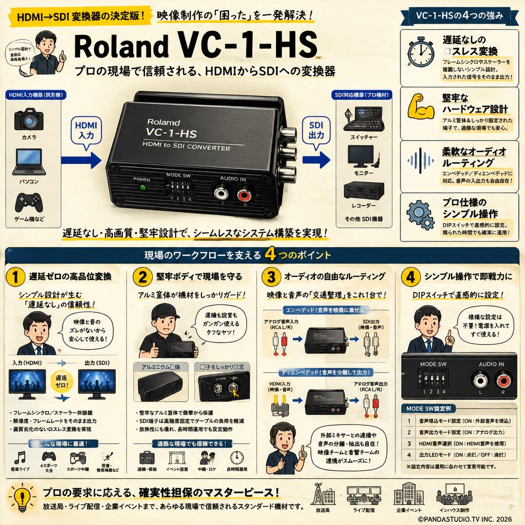 Roland VC-1-HS 概要
