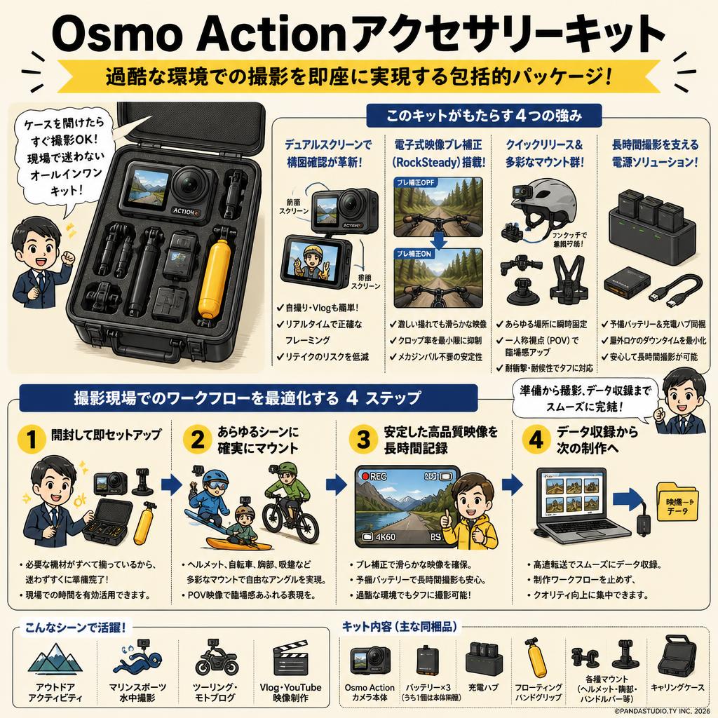 Osmo Actionアクセサリーキット 概要