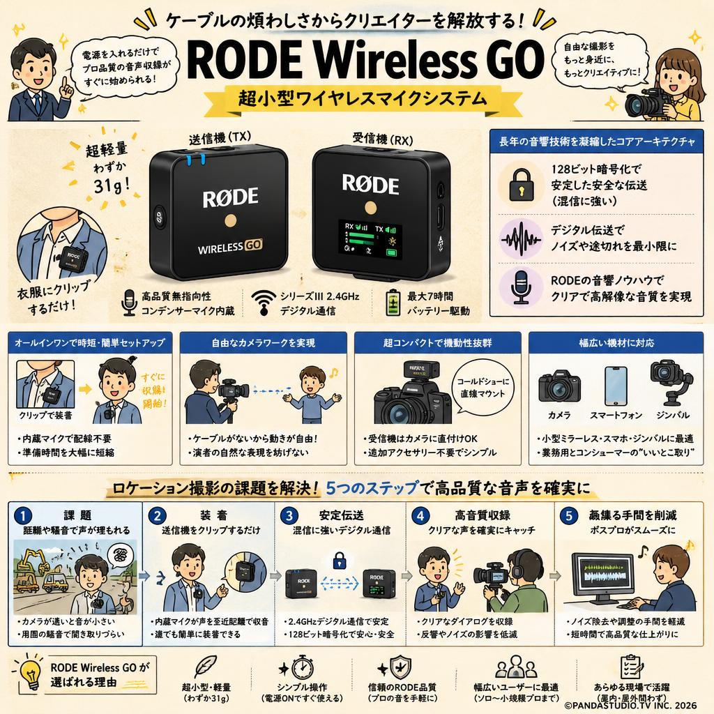 RODE Wireless GO 概要