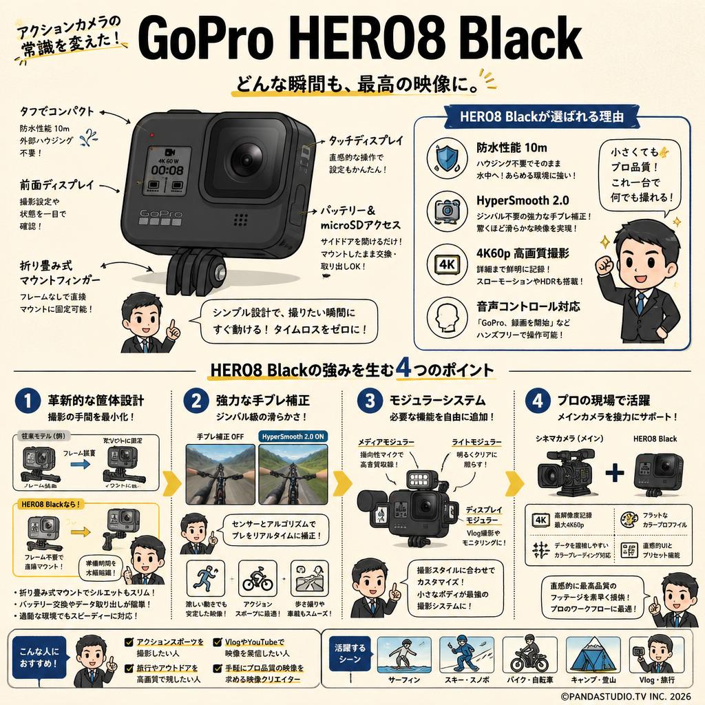 GoPro HERO8 Black 概要