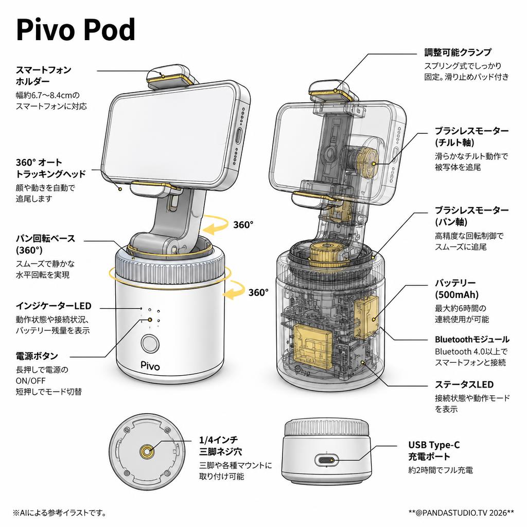 Pivo Pod スペック