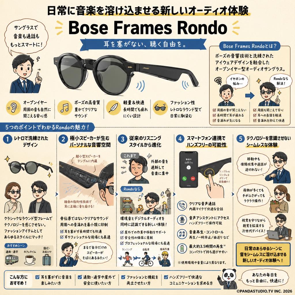 Bose Frames Rondo 概要