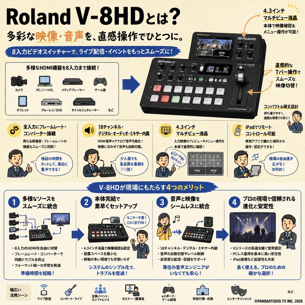 Roland V-8HD 概要