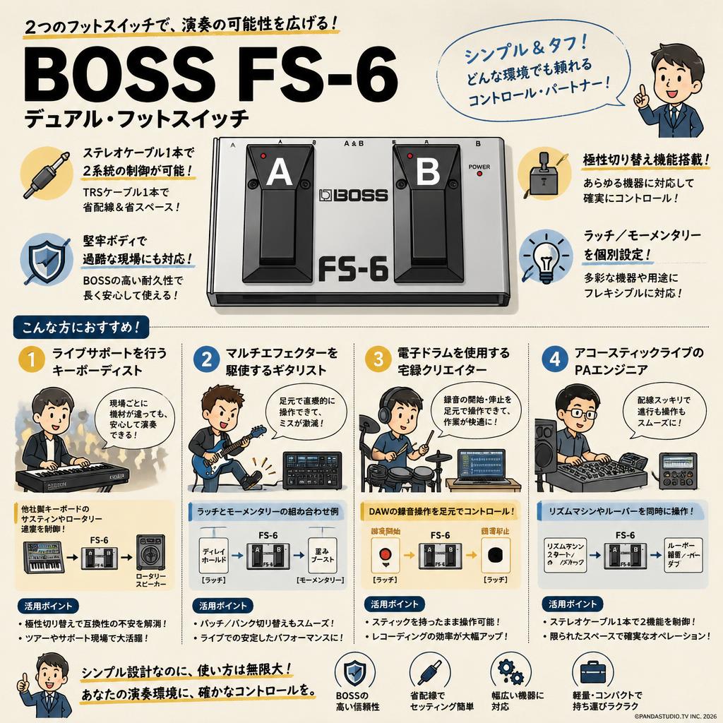 BOSS  FS-6 おもな対象のお客様