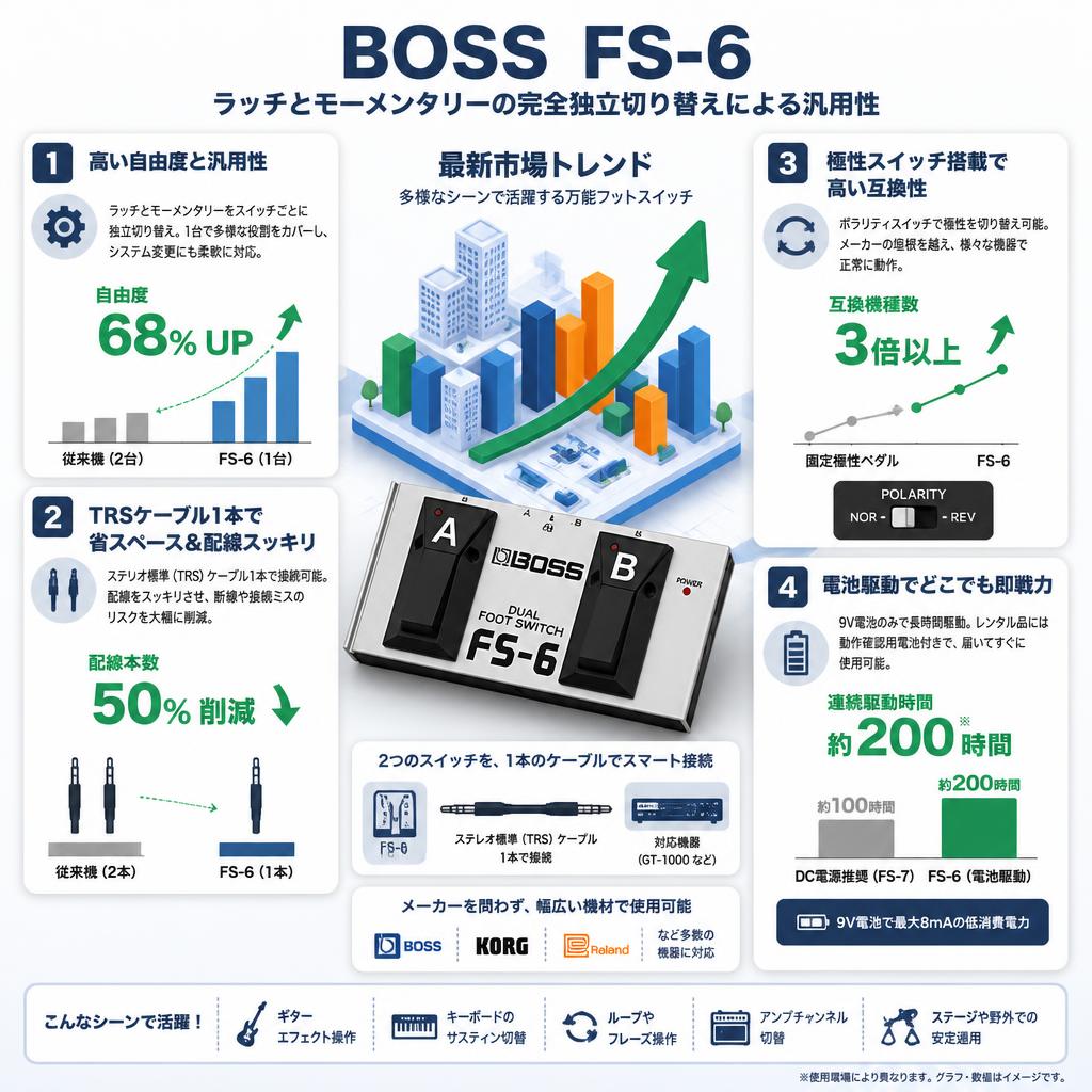 BOSS  FS-6 セールスポイント
