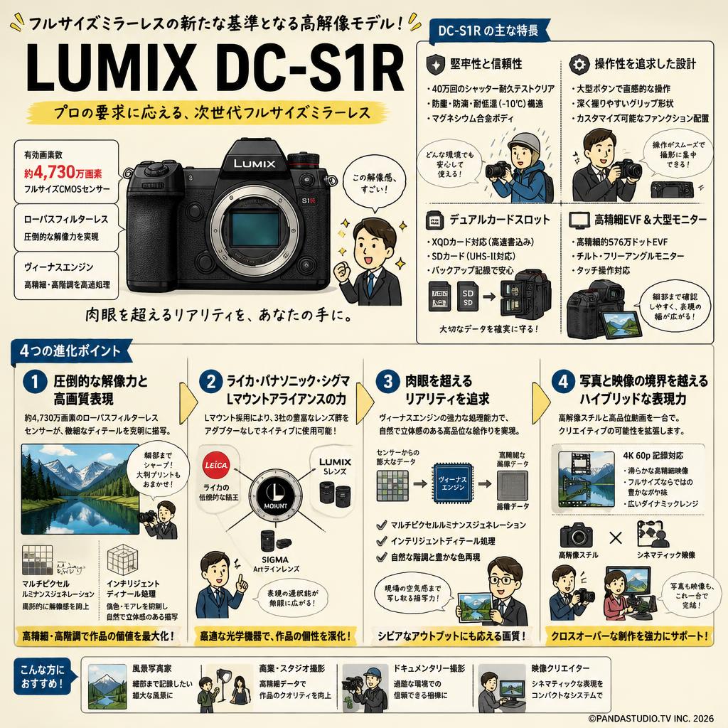 LUMIX DC-S1R 概要