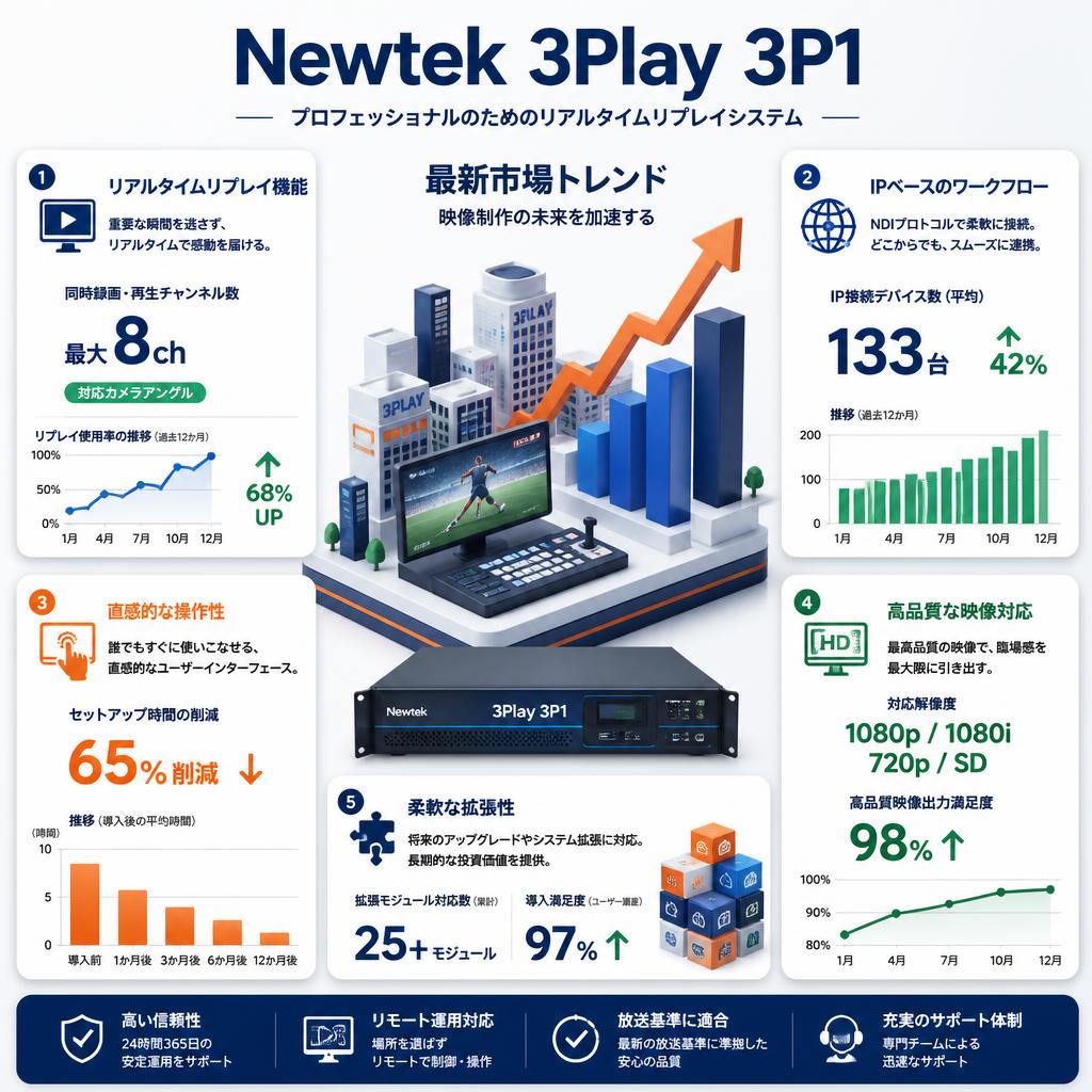Newtek 3Play 3P1 セールスポイント