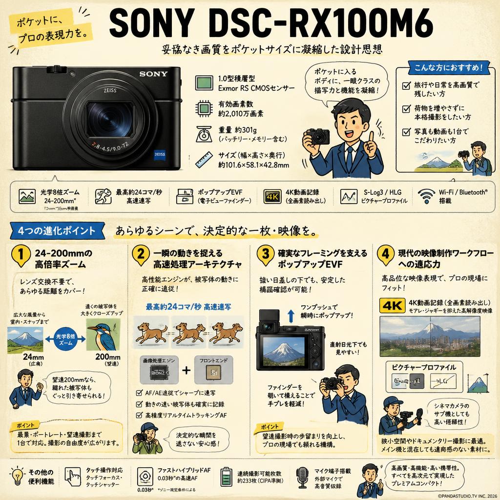 SONY DSC-RX100M6 概要