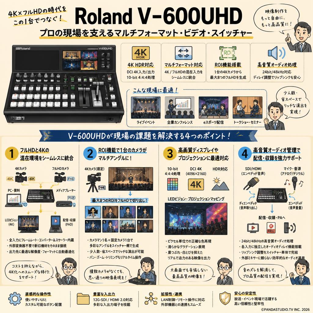 Roland V-600UHD 概要