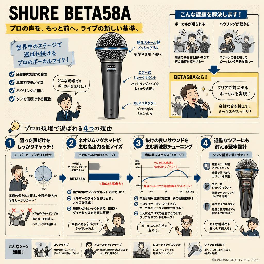 SHURE BETA58A 概要
