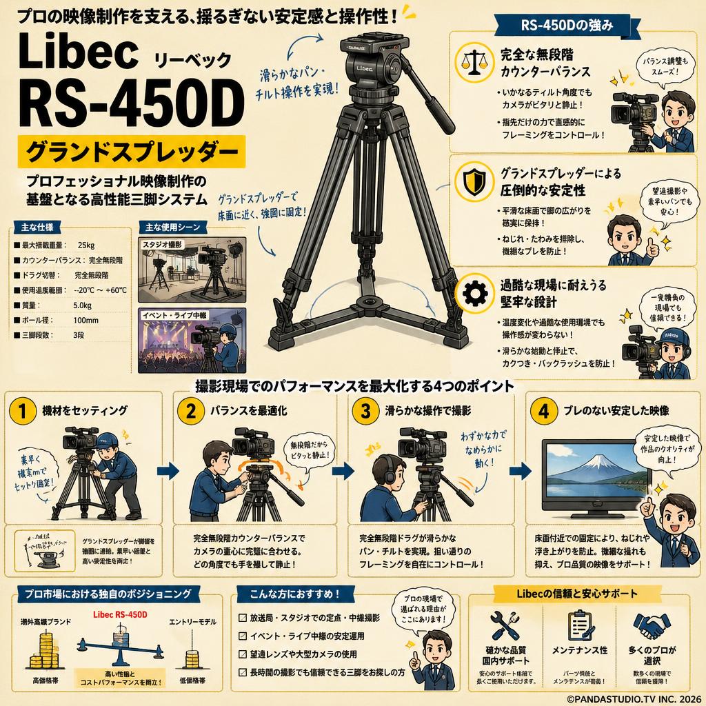 Libec リーベック RS-450D グランドスプレッダー 概要