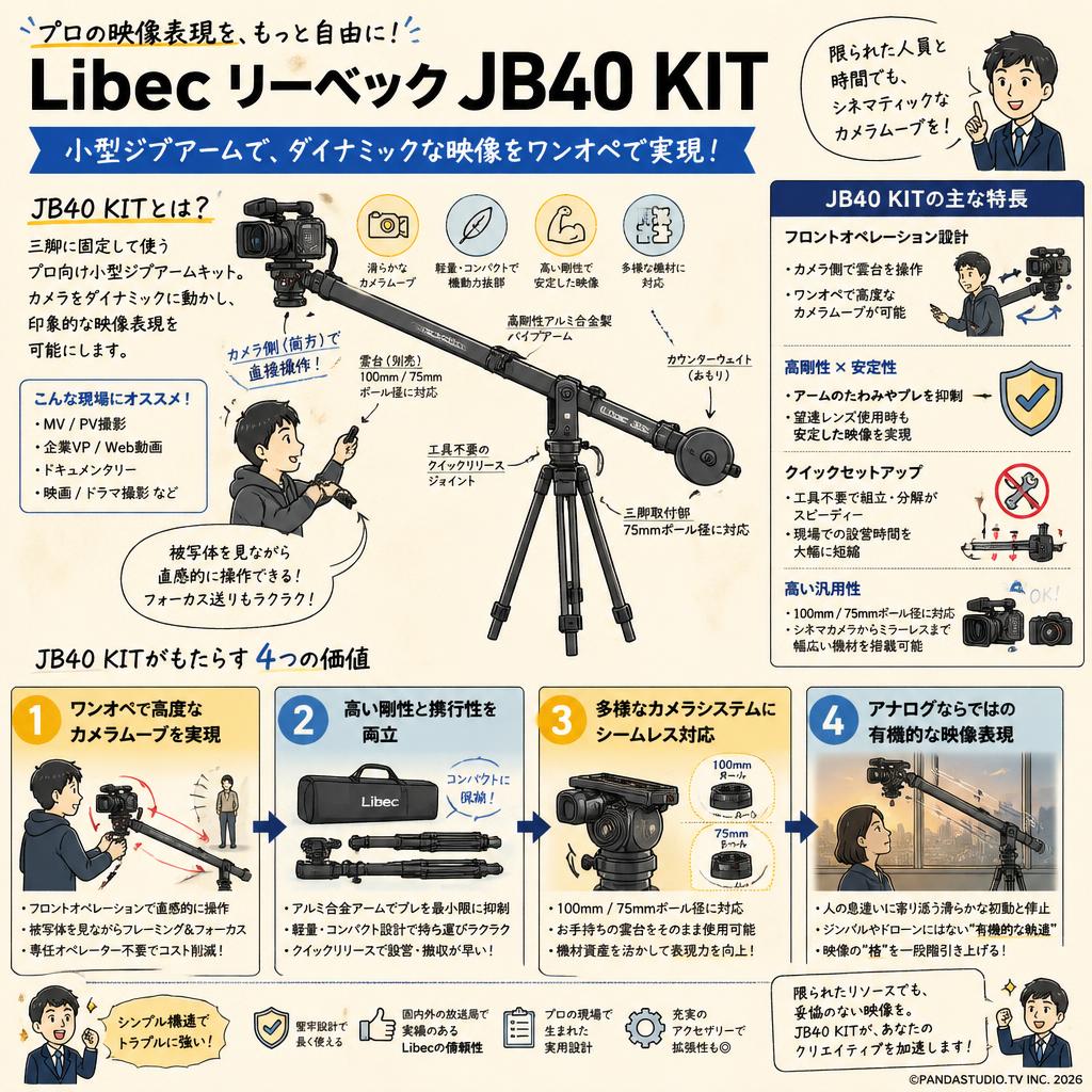 Libec リーベック JB40 KIT 概要