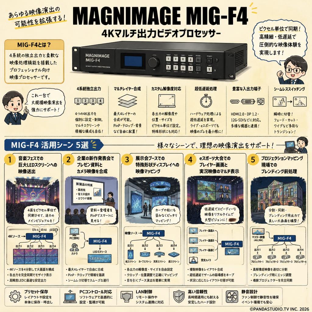 MAGNIMAGE MIG-F4 用途