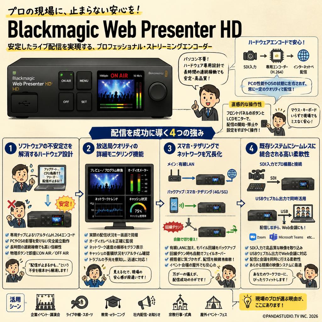 Blackmagic Web Presenter HD 概要