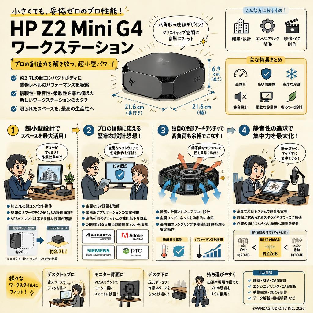 HP Z2 Mini G4 Workstation 概要