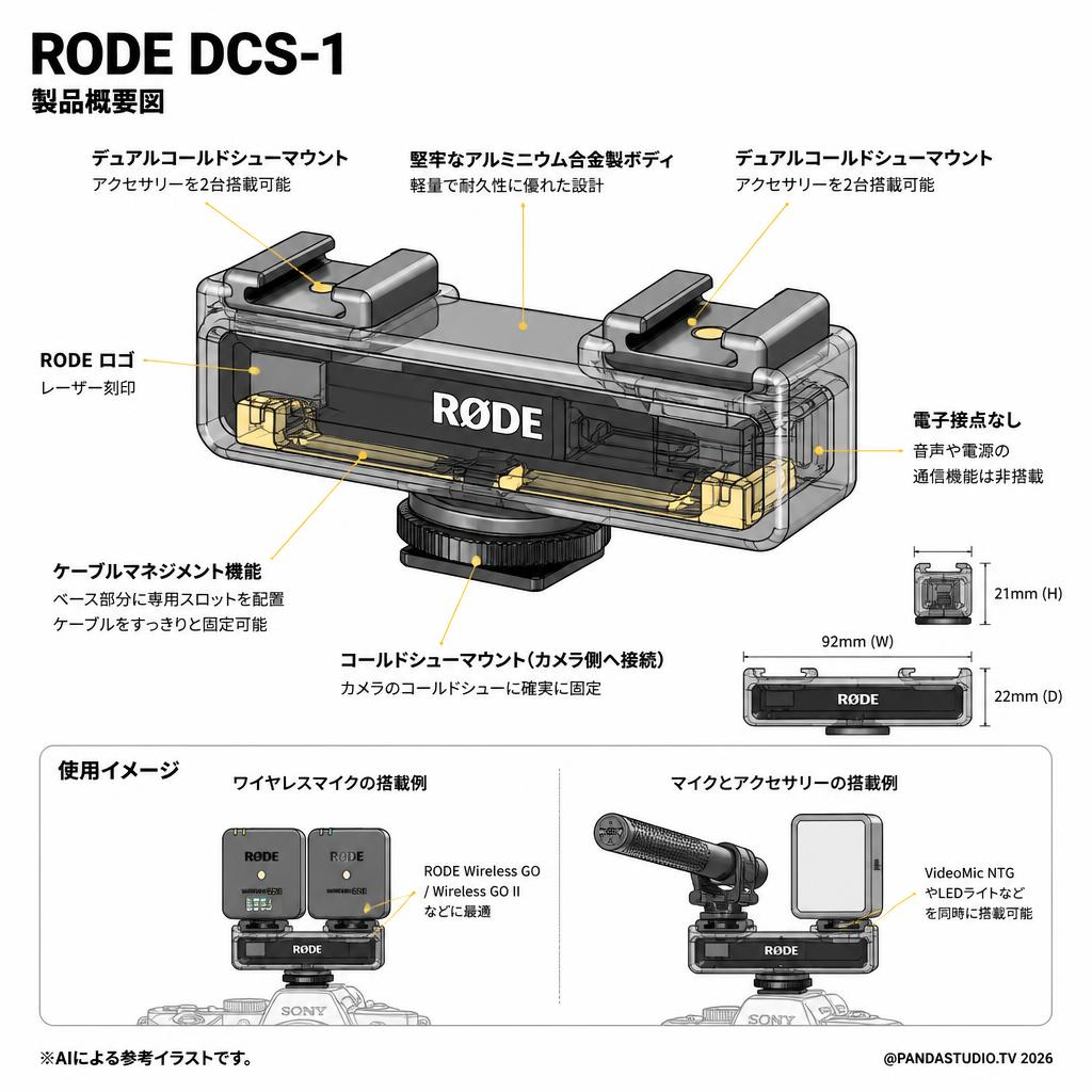 RODE DCS-1 スペック