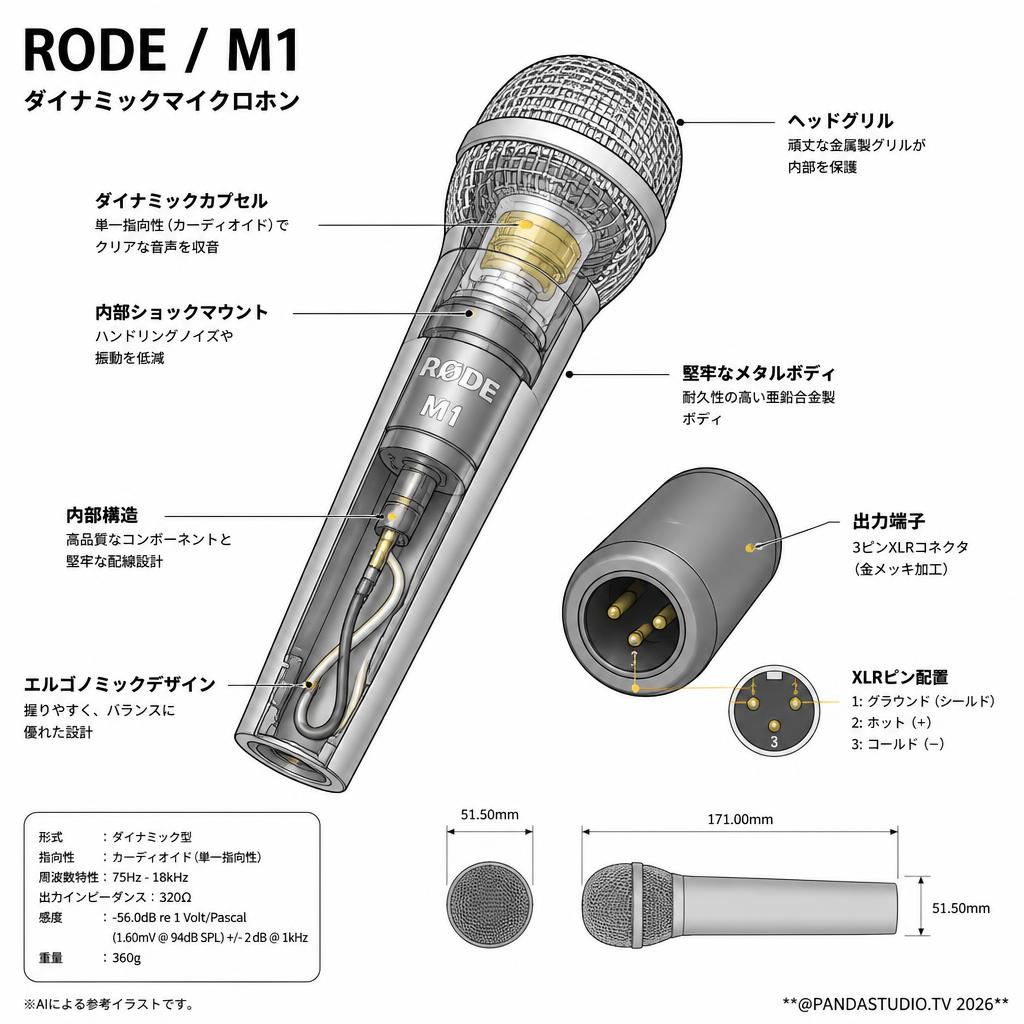 RODE / M1 スペック