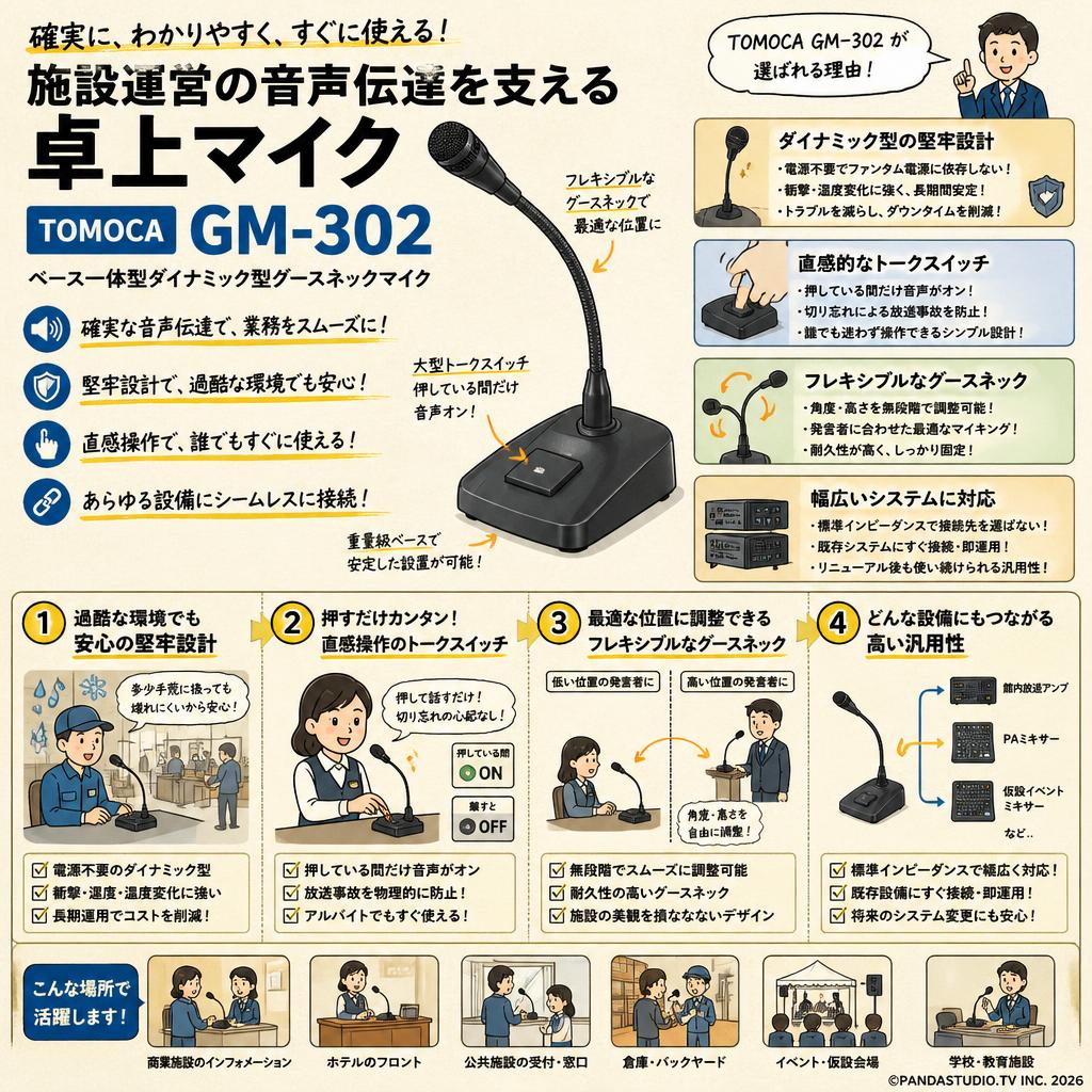 TOMOCA GM-302 概要