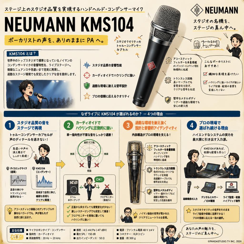 NEUMANN  KMS104 概要